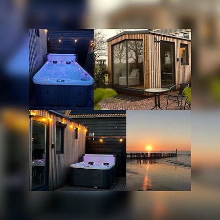 Luxe Tiny House Incl Jacuzzi En Strandhuisje In Zomerseizoen Meliskerke المظهر الخارجي الصورة